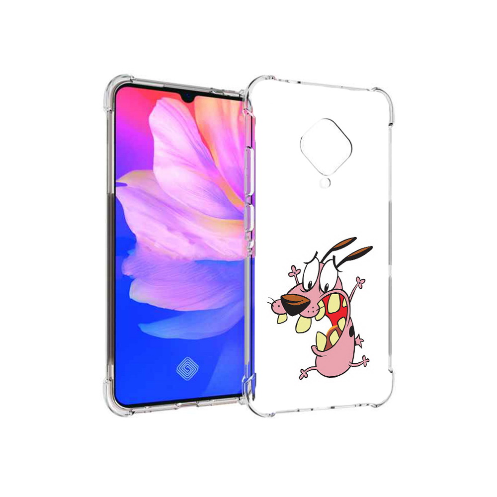 

Чехол MyPads Tocco для Vivo V17 зубастый бобик (PT147343.378.371), Прозрачный, Tocco