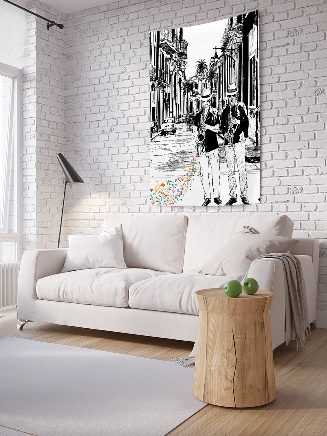 

Вертикальное фотопанно на стену JoyArty Музыка улиц 150x200 см, Музыка улиц