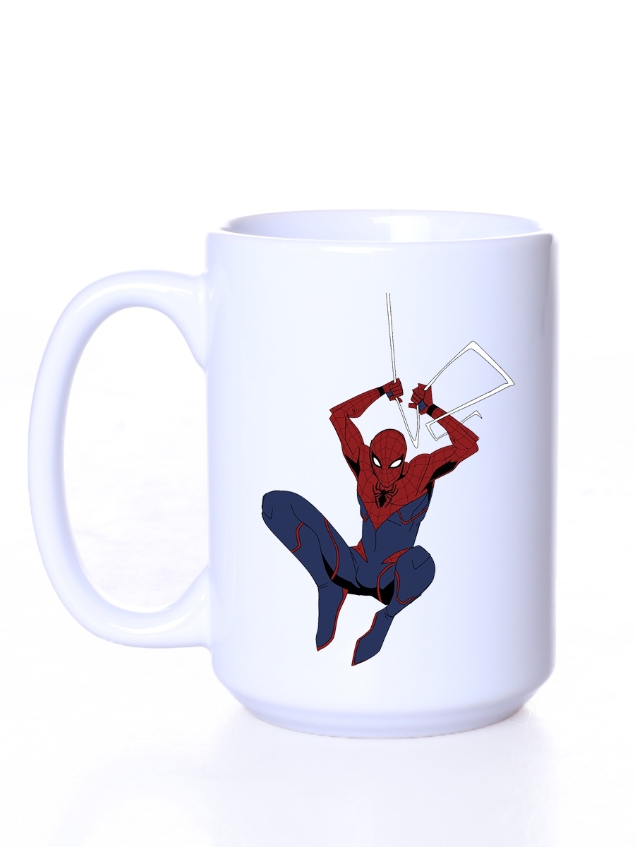 фото Кружка сувенирshop фильм "человек-паук / spider-man / marvel" 480 мл cu-fmsm6-w/b