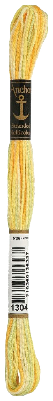 

Нитки мулине Anchor Stranded Cotton Multicolour 4615000-01304 8 м разноцветный
