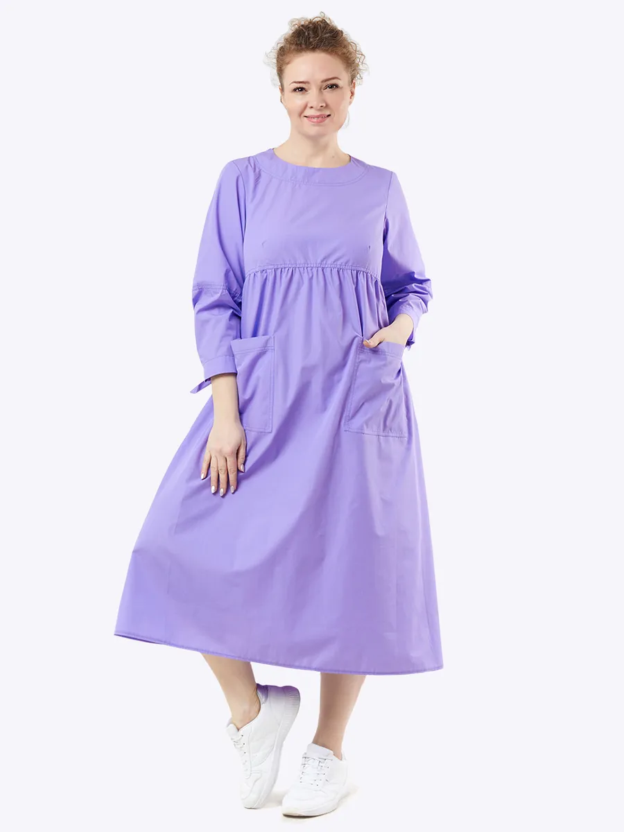 

Платье женское Xlady 77220263 фиолетовое 56 RU, 77220263
