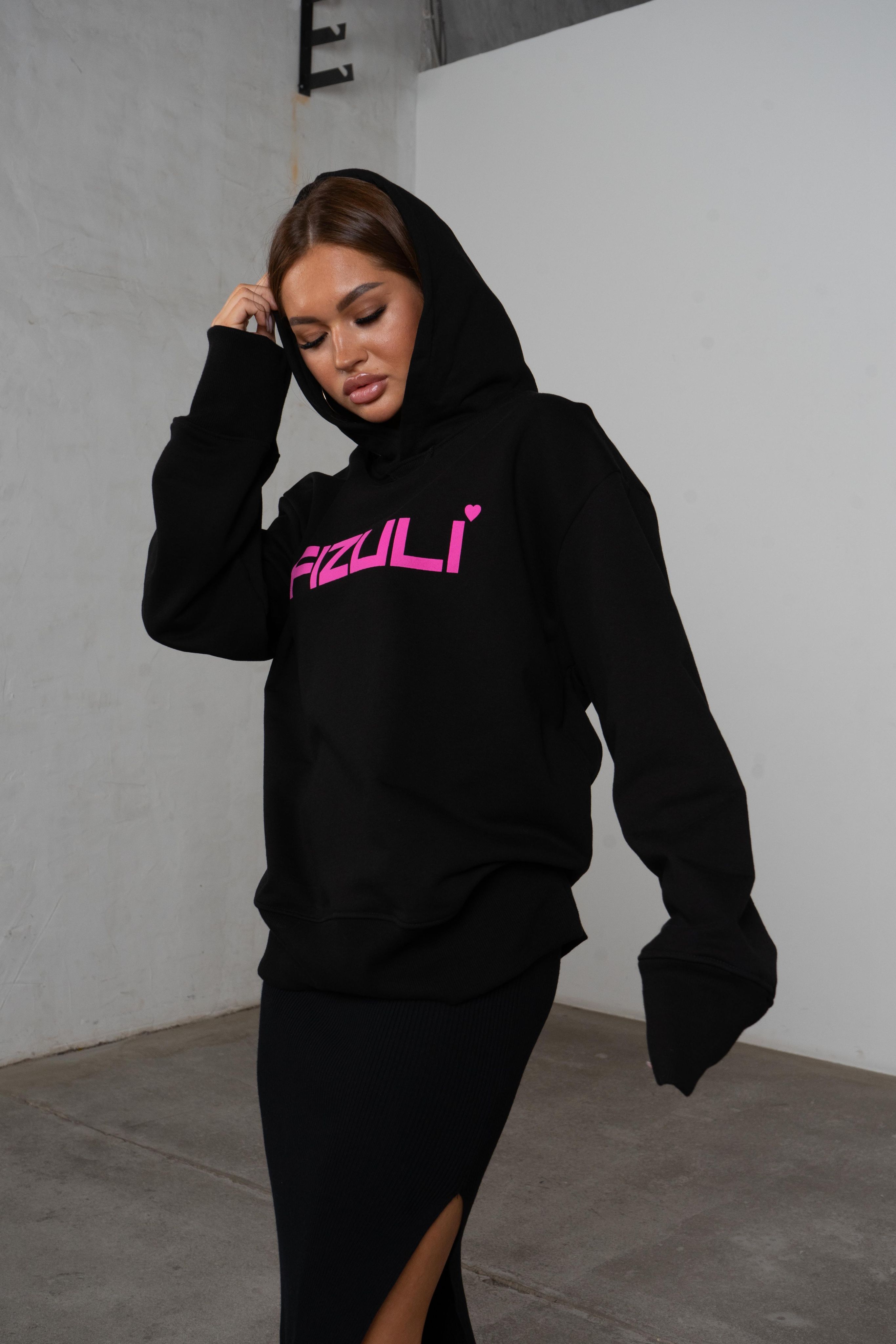 Худи женское FIZULI W-HOODY-FIZ черное M