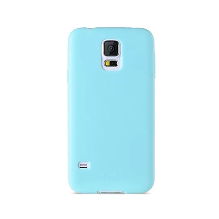 

Силиконовый чехол Melkco Poly Jacket TPU Case для Samsung Galaxy S5 Mini голубой