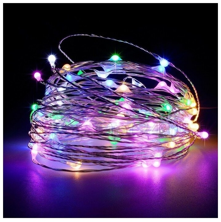 

Гирлянда нить LED Fairy Light с блютусом. 10 метров