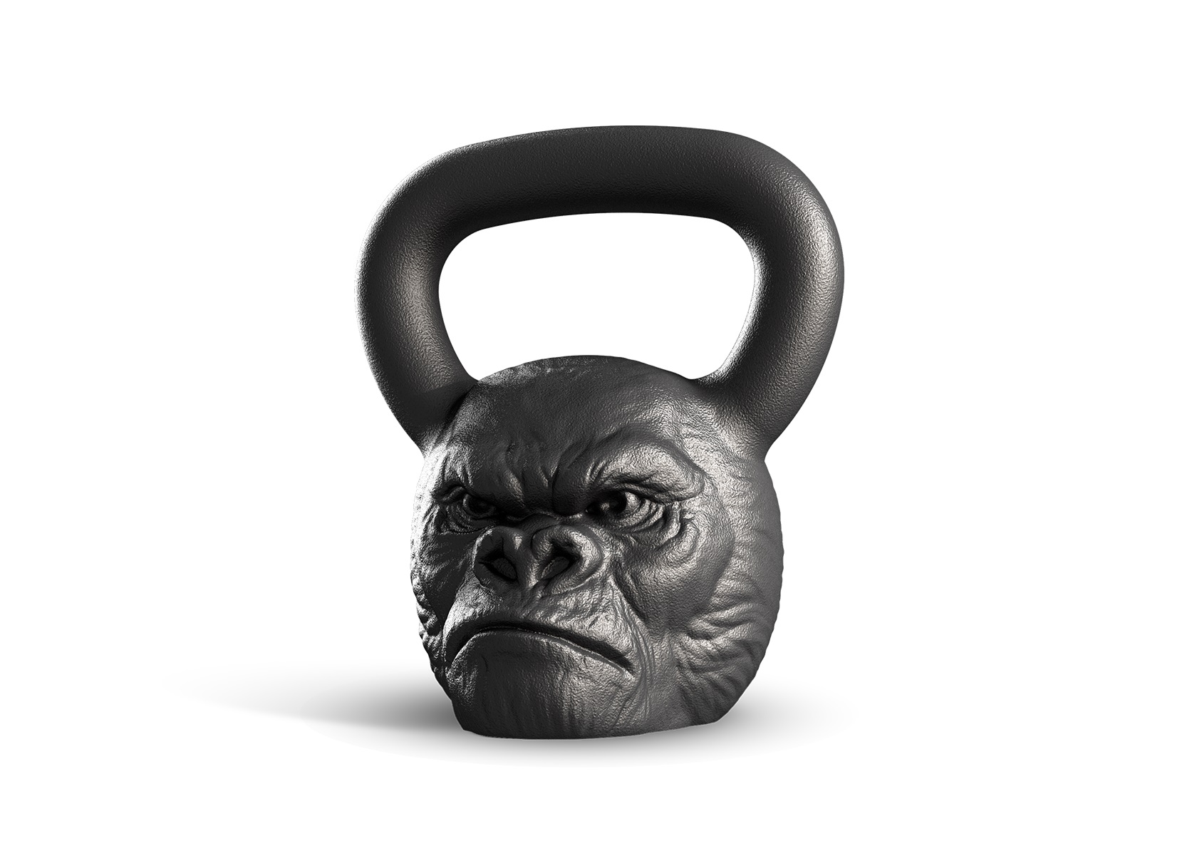 фото Гиря для кроссфита iron head горилла 16 кг