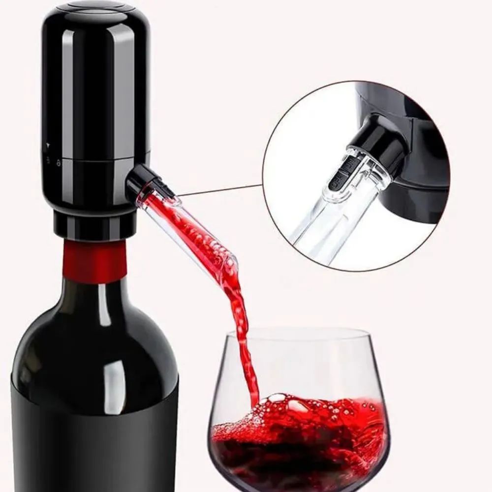 Электрический аэратор Electric wine Aerator Dispenser черный красный диспенсер винная 1899₽