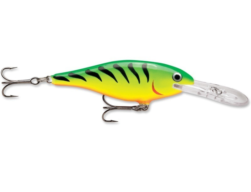 

Воблер Rapala Shad Rap 90мм цвет ft, Зеленый;желтый, Shad Rap