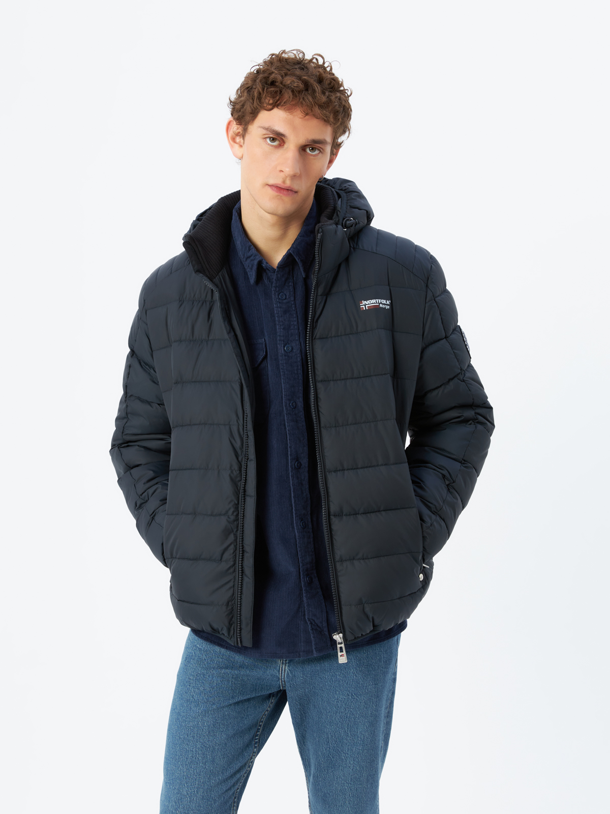 

Куртка мужская NortFolk 9013SM3523 синяя 50 RU, Синий, 9013SM3523