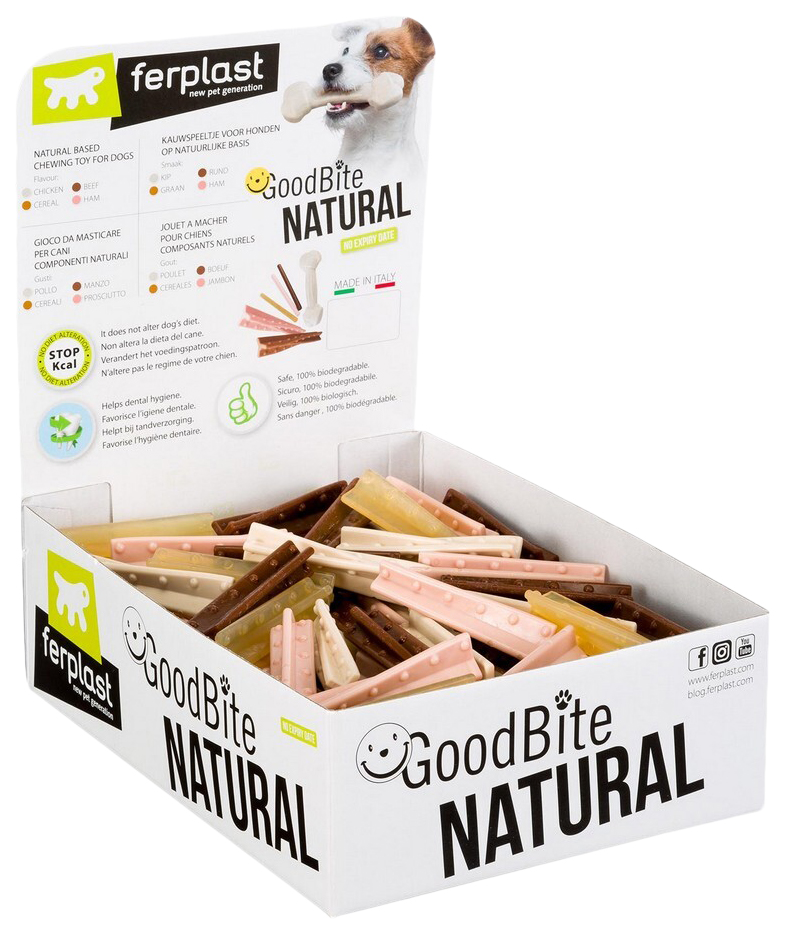 

Игрушка для собак Ferplast Дисплей Refill GoodBite Helix S 120 шт