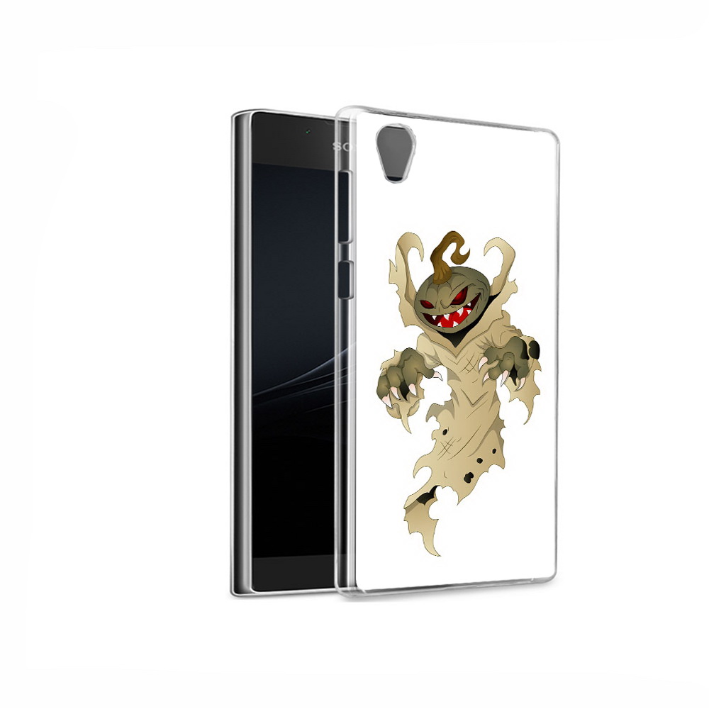 

Чехол MyPads Tocco для Sony Xperia L1 призрак хэллоуина (PT66853.250.555), Прозрачный, Tocco