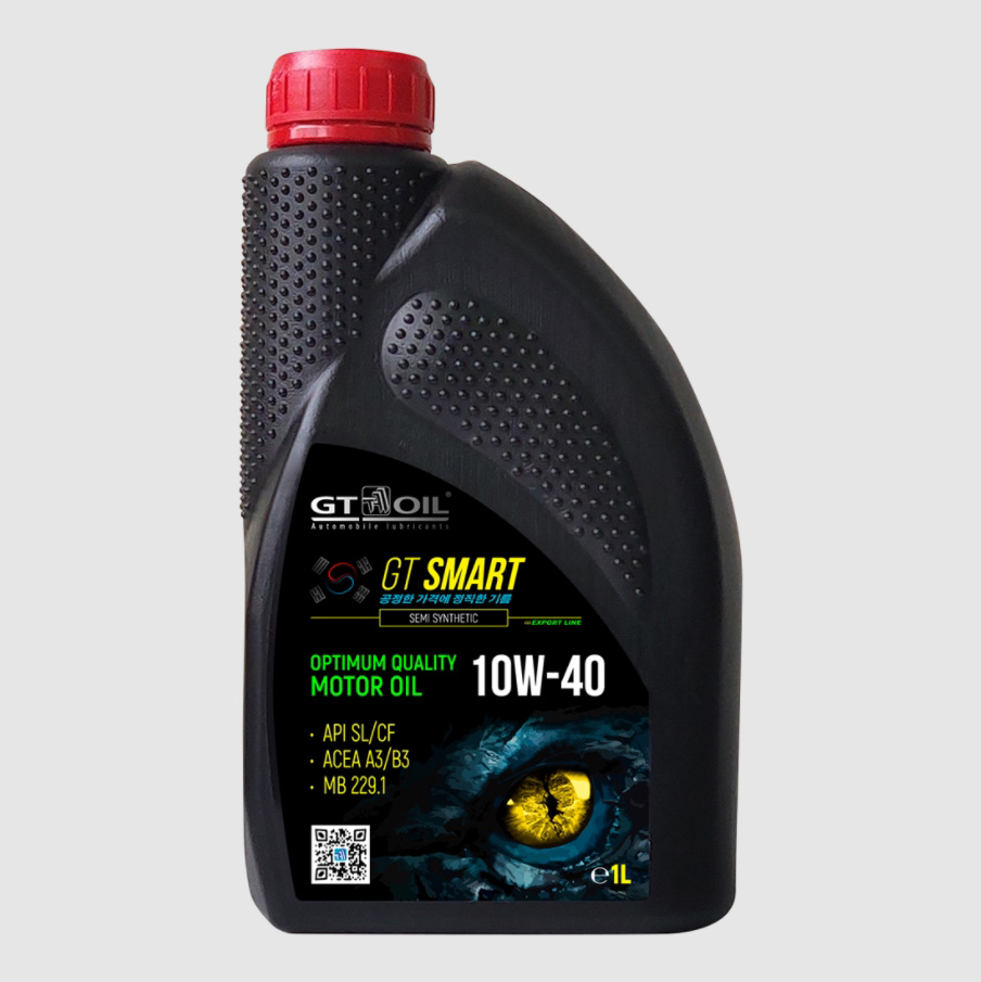 

Моторное масло GT OIL полусинтетическое Gt Smart Sae 10W40 Api Sn/Cf 1л