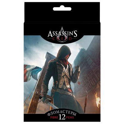 

Фломастеры "Assassin"s Creed", 12 цветов