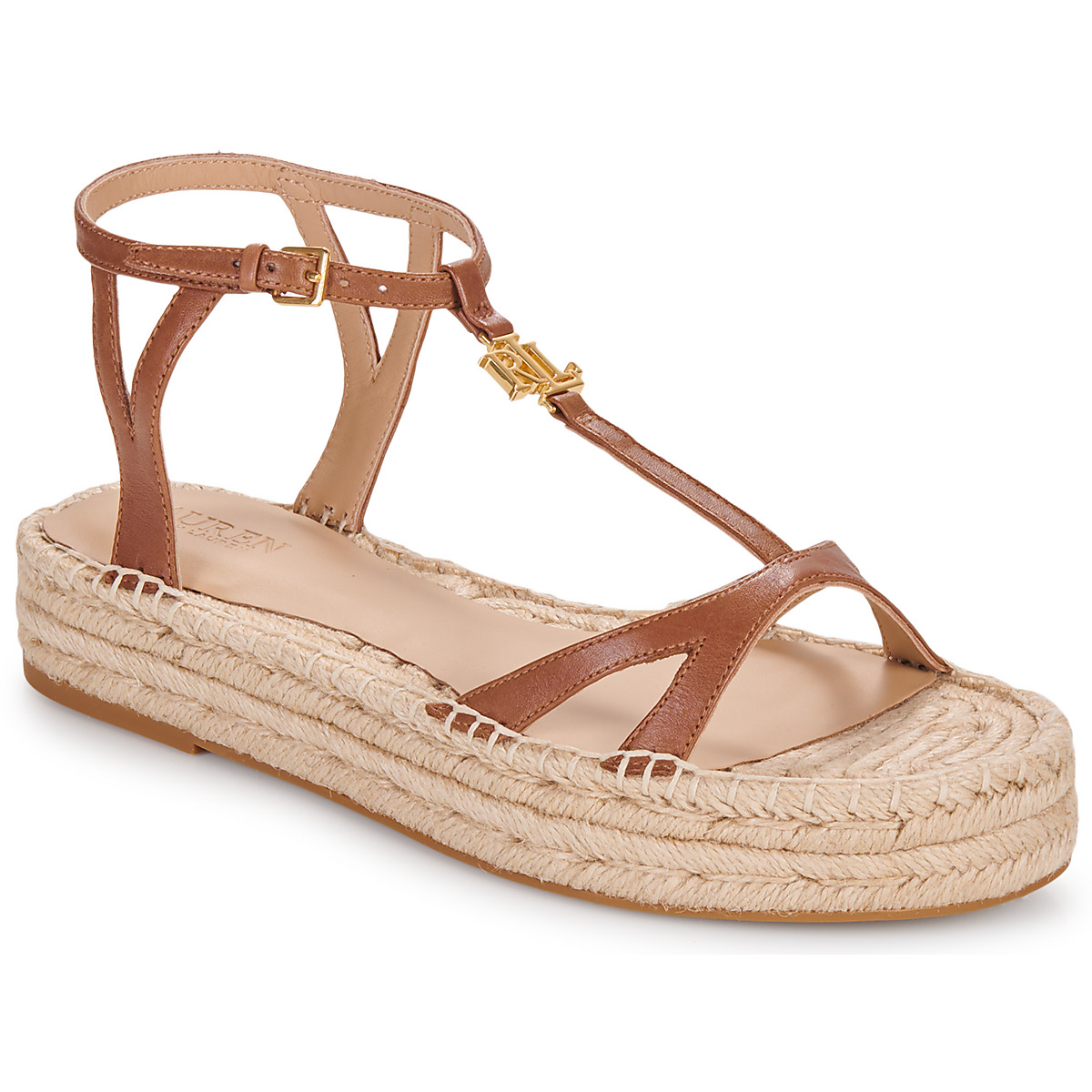 

Босоножки женские LAUREN RALPH LAUREN 27007187 коричневые 40 EU, Коричневый, 27007187