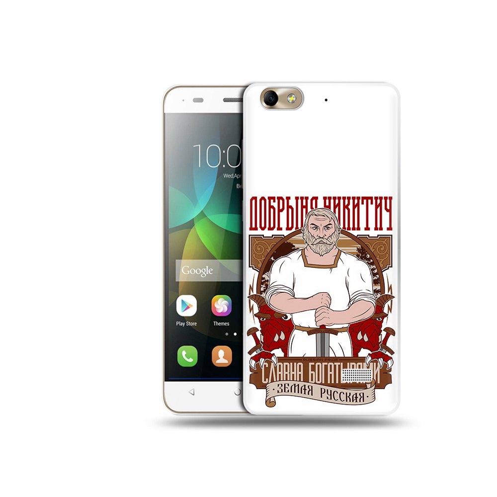 

Чехол MyPads Tocco для Honor 4C Добрыня (PT10946.43.70), Прозрачный, Tocco