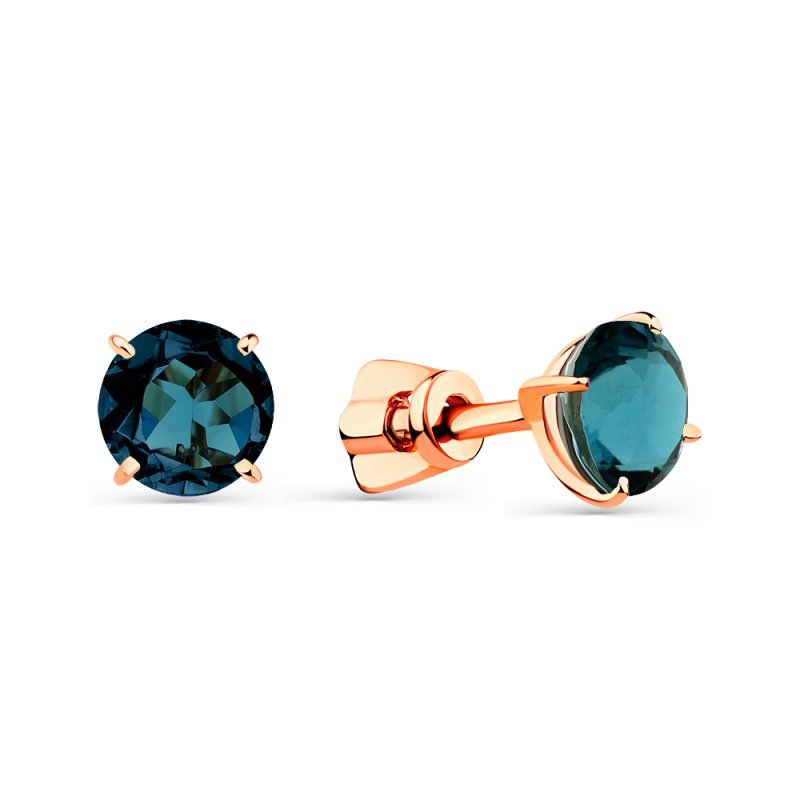 

Серьги из золота PLATINA jewelry 02-0289-00-102-1110-30, сапфир, 02-0289-00-102-1110-30