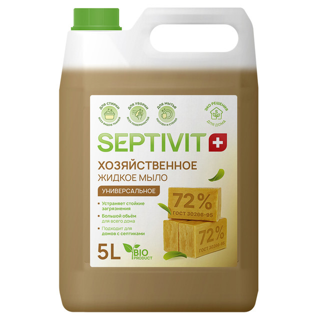 

Хозяйственное мыло Septivit Premium 5л