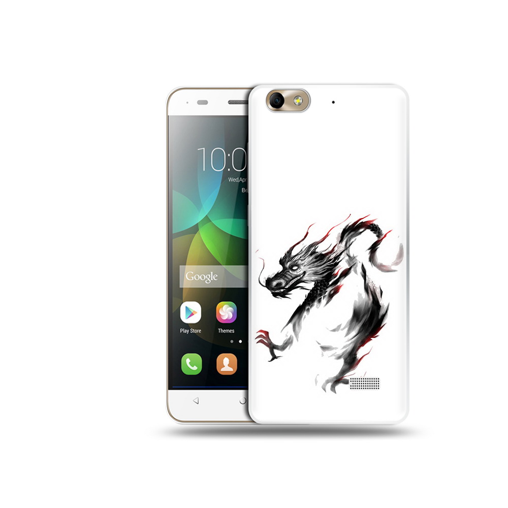 Чехол MyPads Tocco для Honor 4C черный дракон (PT10946.43.690)