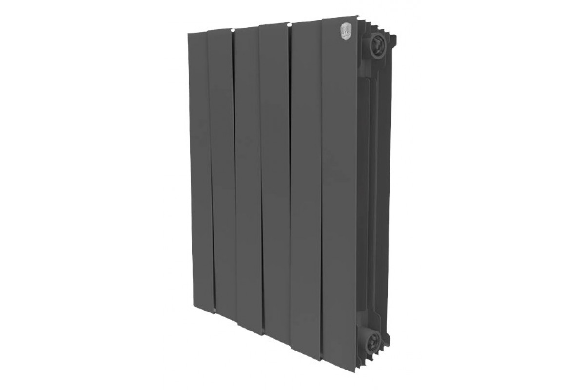 

Секционный радиатор отопления Royal Thermo HC-1054874 6 секций биметалл черный
