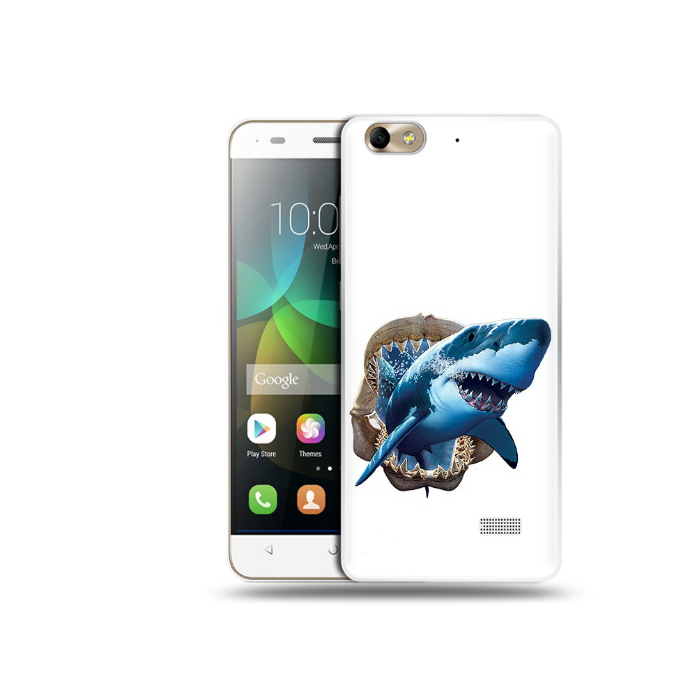 

Чехол MyPads Tocco для Honor 4C челюсти (PT10946.43.675), Прозрачный, Tocco