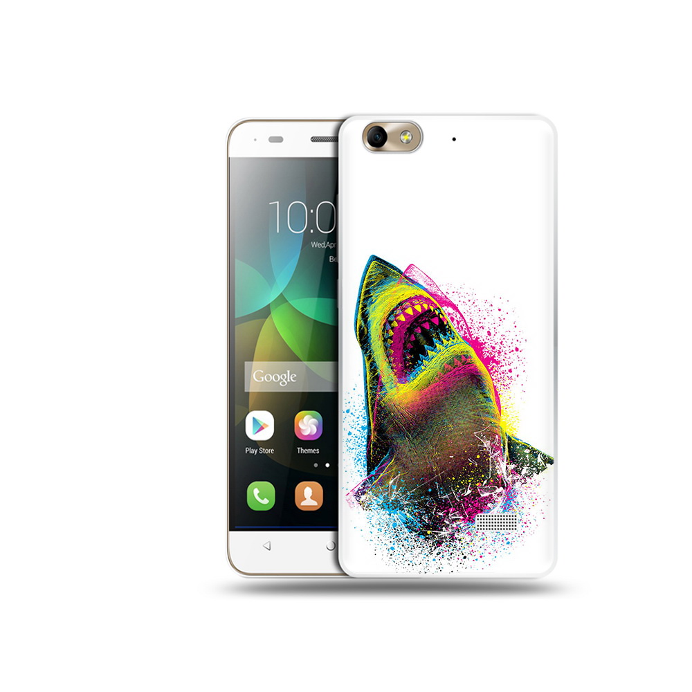 

Чехол MyPads Tocco для Honor 4C челюсти-2 (PT10946.43.674), Прозрачный, Tocco