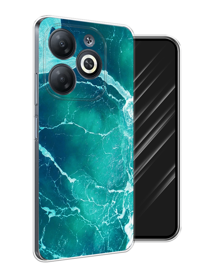 

Чехол Awog на Infinix Smart 8 "Изумрудный океан", Бирюзовый;синий, 3105150-1