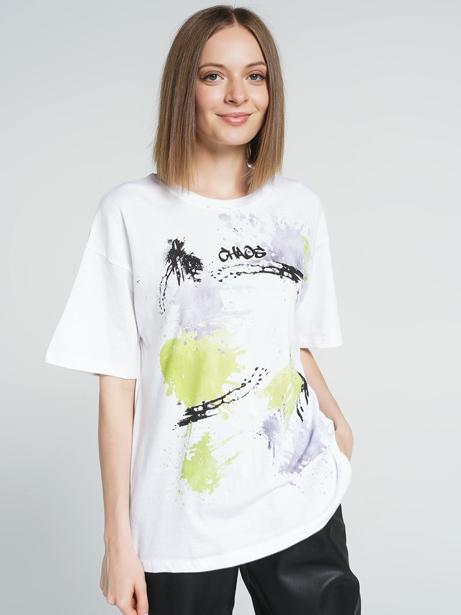 

Футболка женская ТВОЕ 84349 белая S, 84349