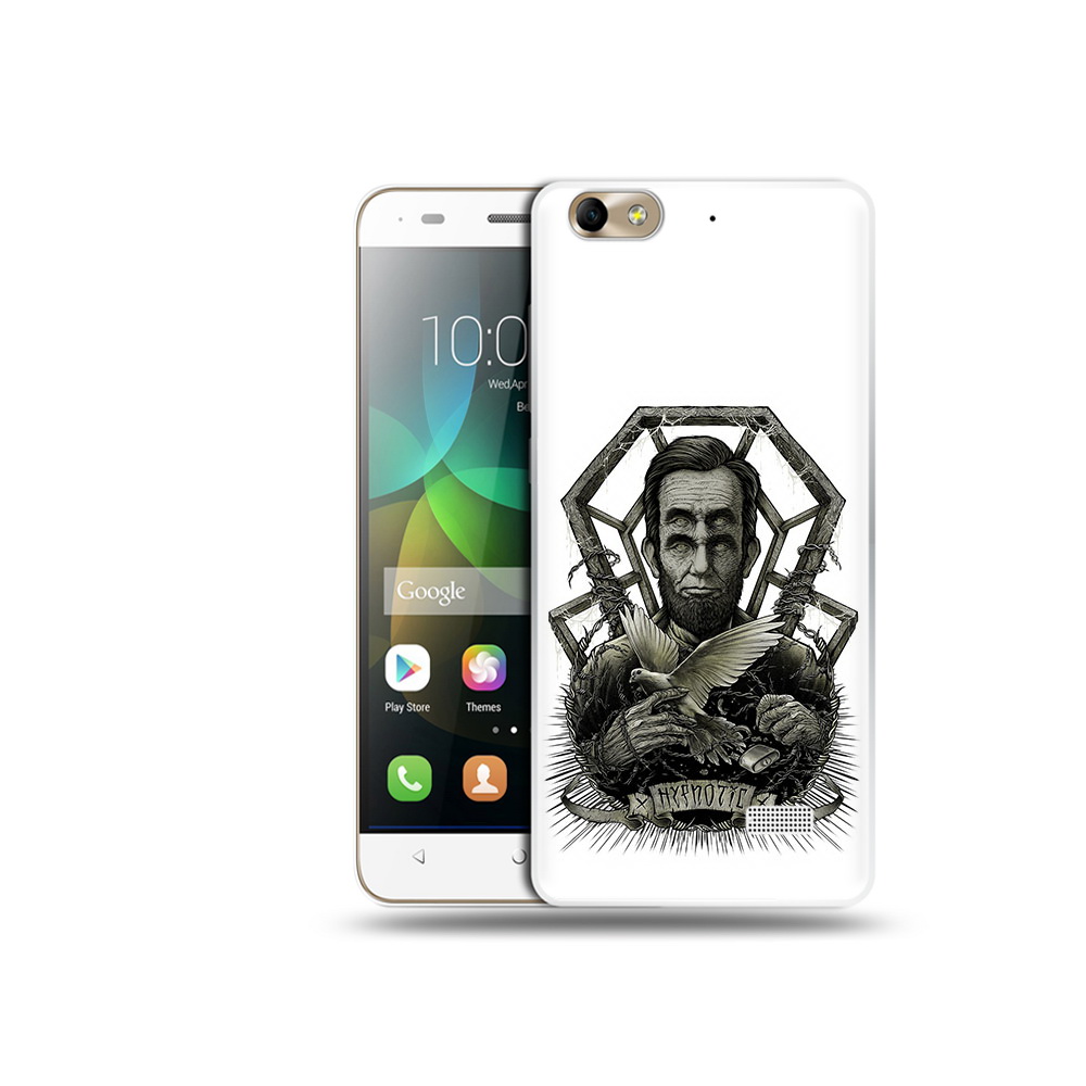 

Чехол MyPads Tocco для Honor 4C франклин абстракция (PT10946.43.662), Прозрачный, Tocco