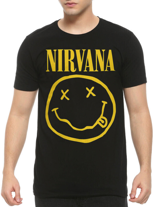 

Футболка мужская Dream Shirts Nirvana 50009232 черная M, Nirvana 50009232
