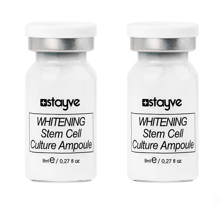 фото Сыворотка для лица под мезороллер stayve whitening steam cell 2 шт х 8 мл