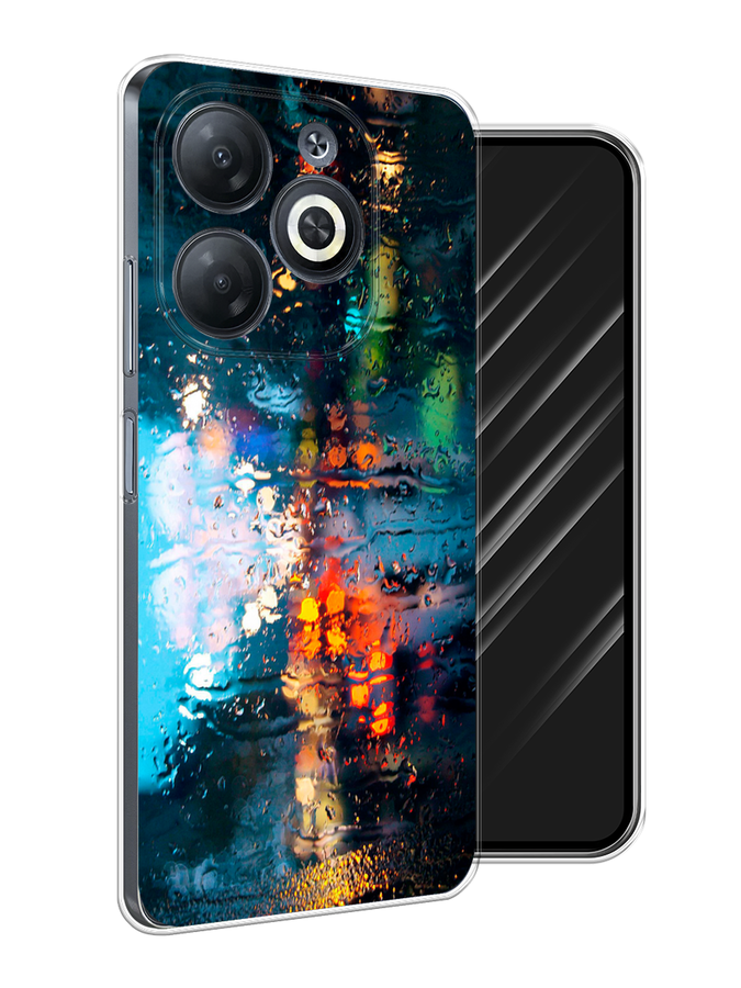 

Чехол Awog на Infinix Smart 8 "Абстракция 28", Бирюзовый, 3105150-1
