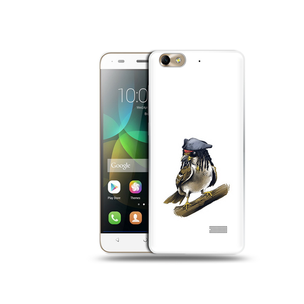 

Чехол MyPads Tocco для Honor 4C Джек воробей (PT10946.43.65), Прозрачный, Tocco