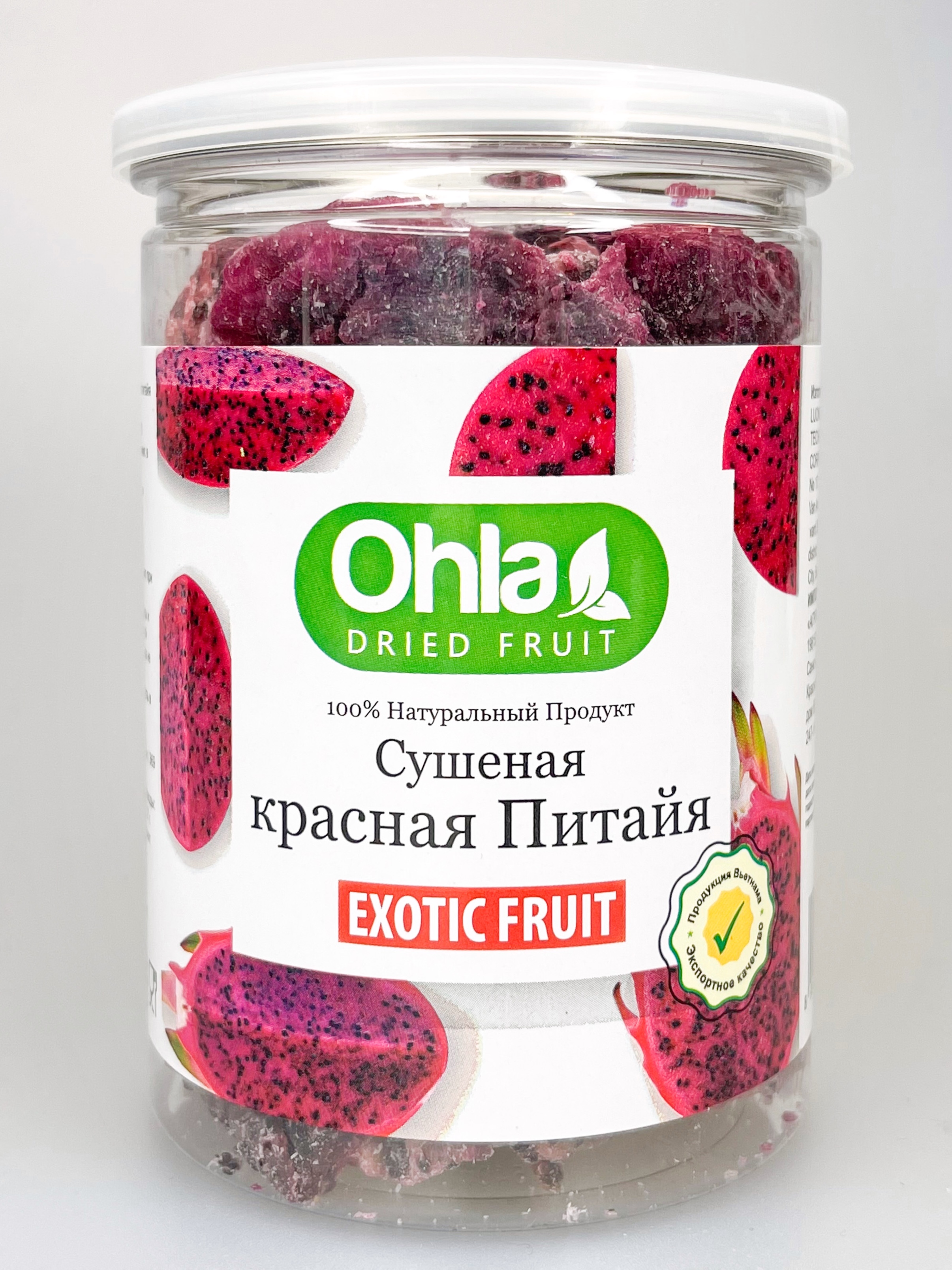 

ПИТАЙЯ КРАСНАЯ сушеная OHLA, кольцами, 400 гр., питайя агрофуд