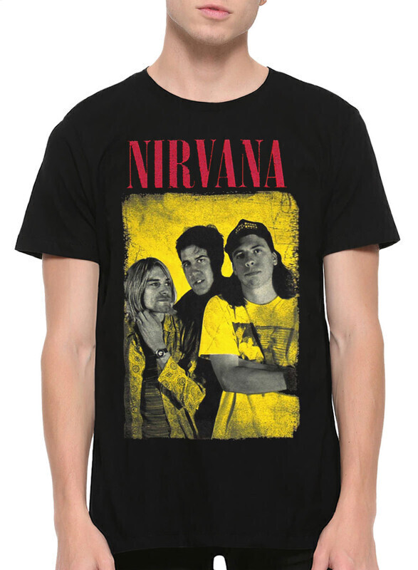 фото Футболка мужская dream shirts nirvana 50009212 черная 3xl