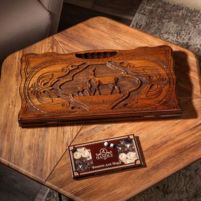 Нарды ручной работы 