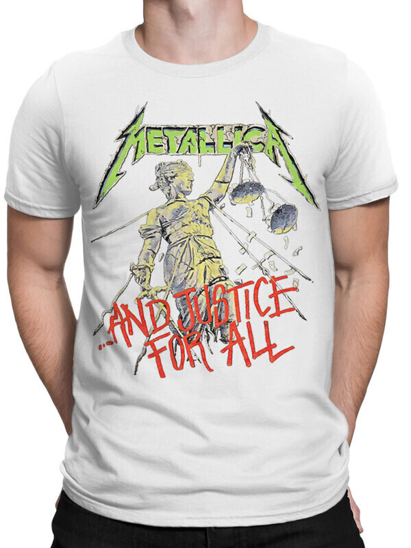 

Футболка мужская Dream Shirts Metallica 50009202 белая XL, Metallica 50009202