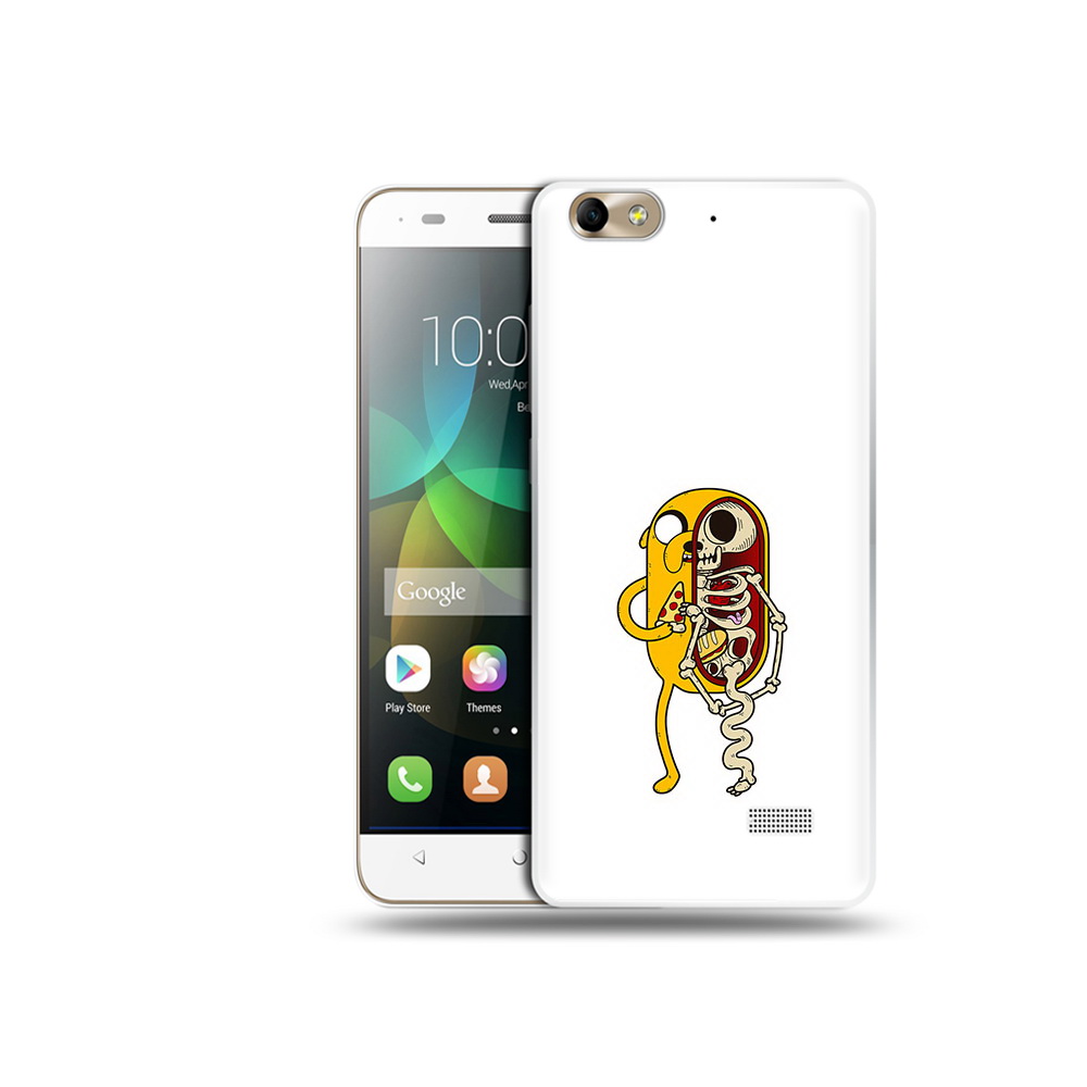 

Чехол MyPads Tocco для Honor 4C Джейк скелет (PT10946.43.64), Прозрачный, Tocco