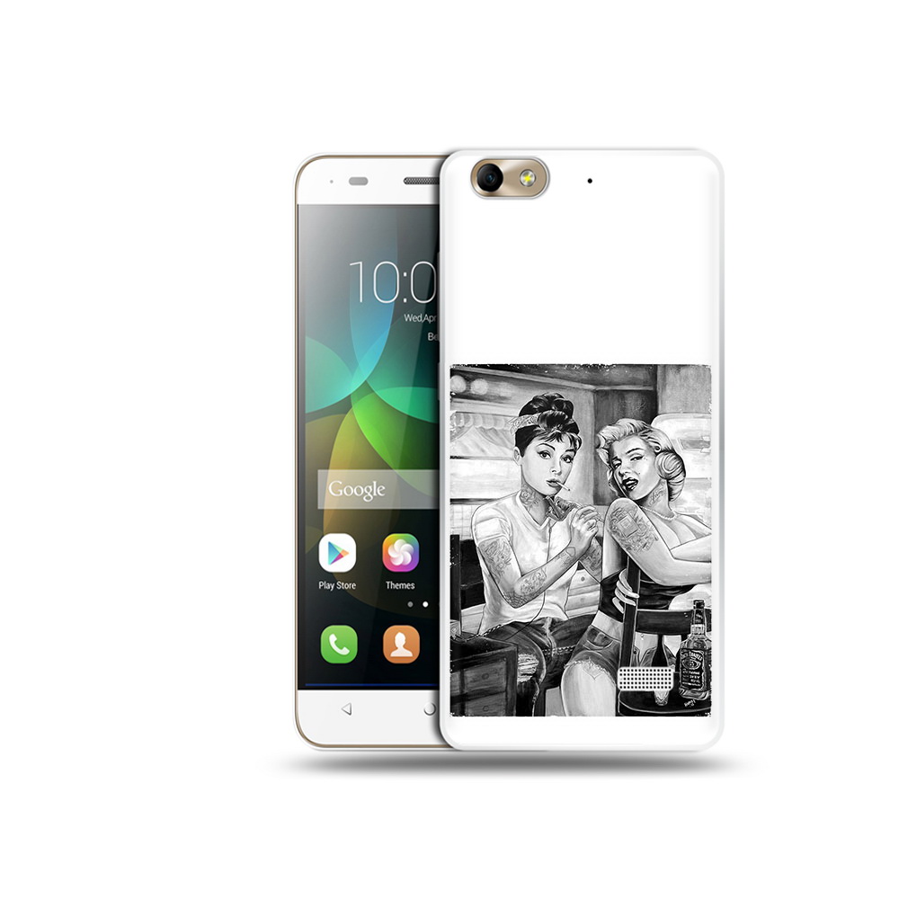 

Чехол MyPads Tocco для Honor 4C тату мастер (PT10946.43.637), Прозрачный, Tocco