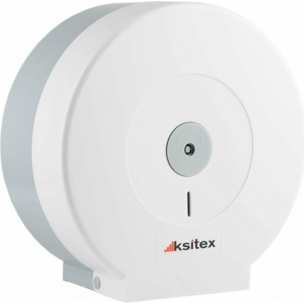 Ksitex Диспенсер для туалетной бумаги белый пластик TH-507W 33186