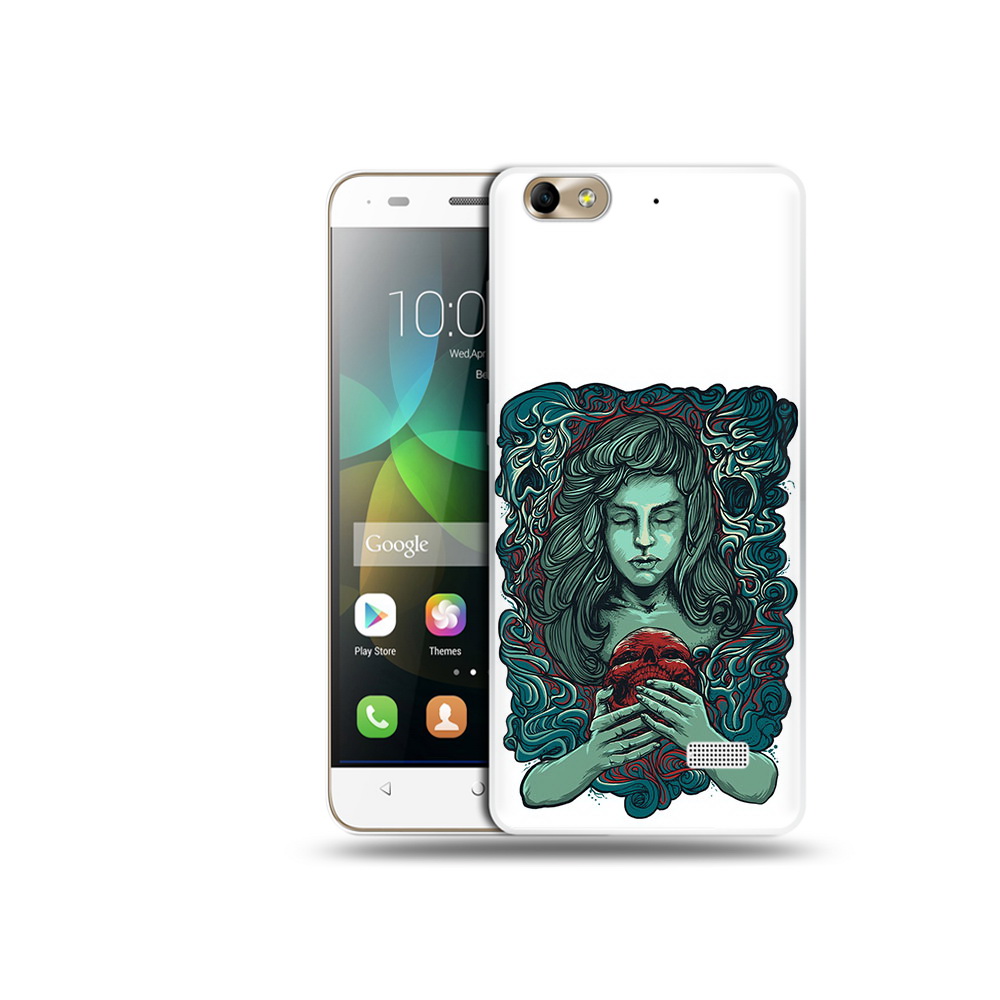 

Чехол MyPads Tocco для Honor 4C спящая девушка (PT10946.43.619), Прозрачный, Tocco