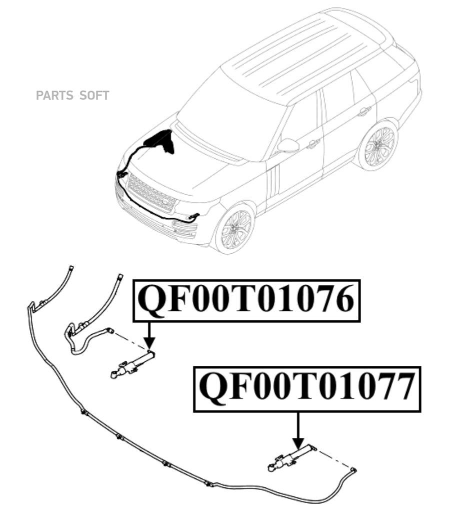 

QUATTRO FRENI QF10N00267 ФОРСУНКА ОМЫВАТЕЛЯ ФАРЫ 1шт