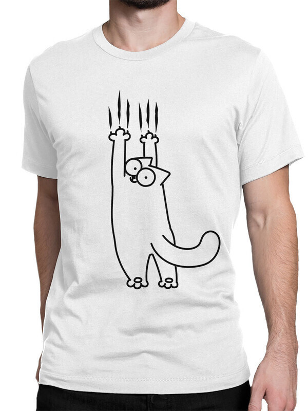 

Футболка мужская Dream Shirts Кот Саймон 50009162 белая 3XL, Кот Саймон 50009162