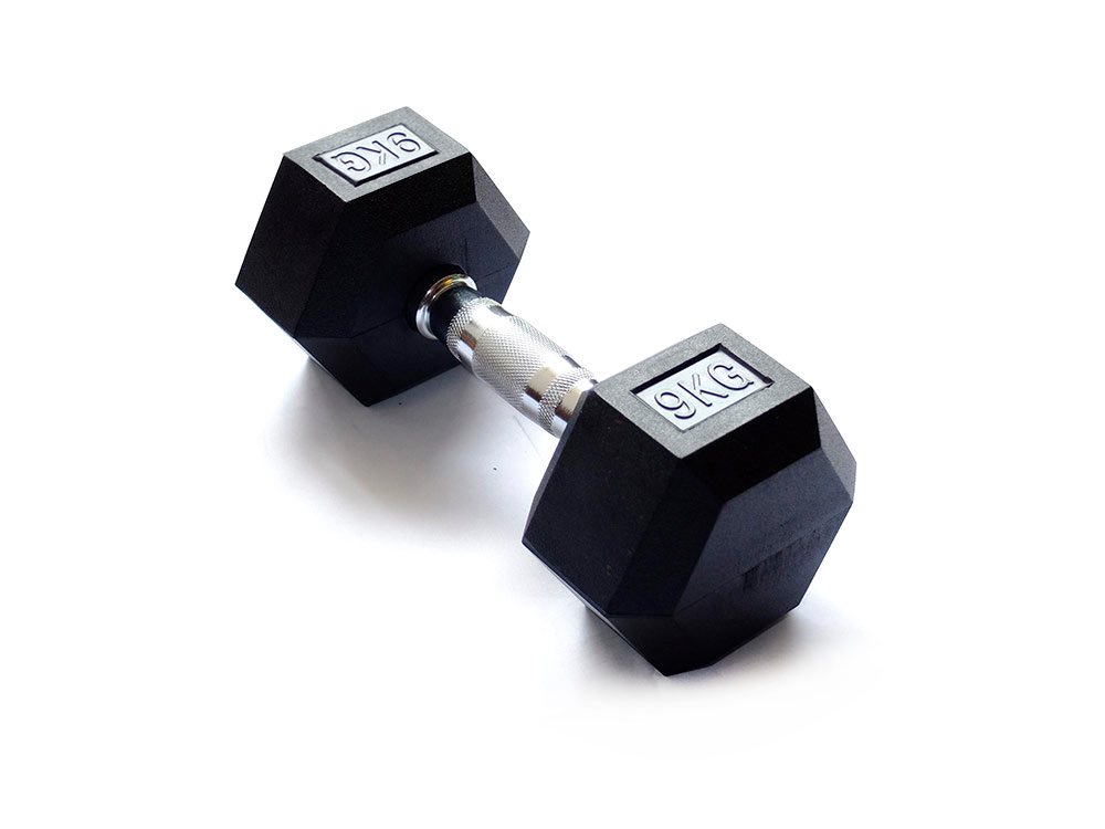 

Original FitTools гексагональная обрезиненная 9 кг, гексагональная обрезиненная 9 кг