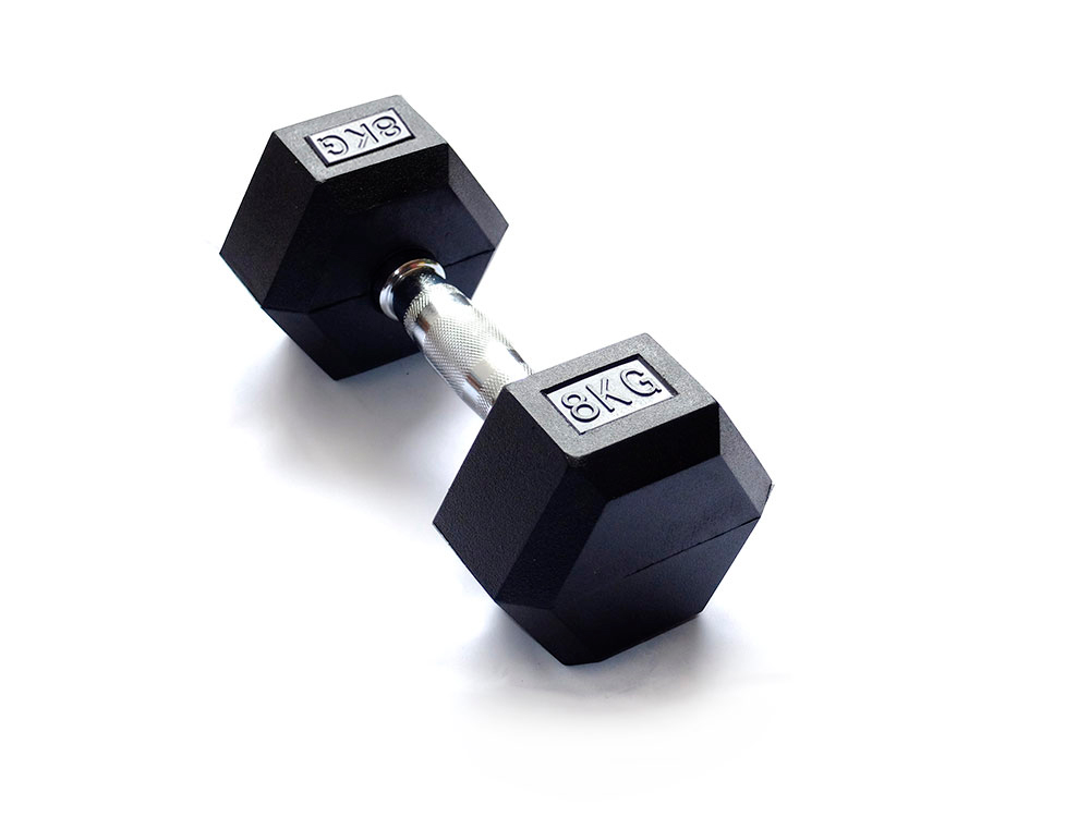 

Original FitTools гексагональная обрезиненная 8 кг, гексагональная обрезиненная 8 кг