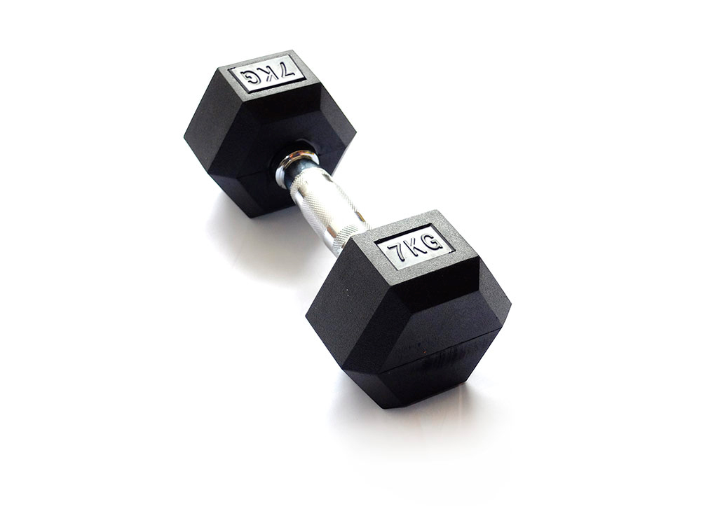 

Original FitTools гексагональная обрезиненная 7 кг, гексагональная обрезиненная 7 кг