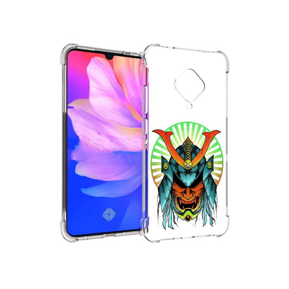 

Чехол MyPads Tocco для Vivo V17 ешимитсу рисунок (PT147343.378.345), Прозрачный, Tocco