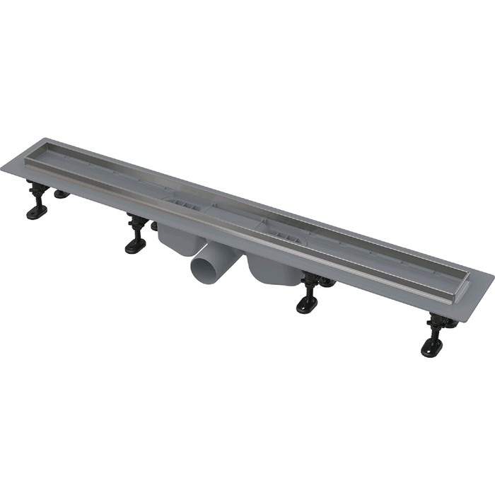 

Водоотводящий желоб Alcaplast APZ22-750, для перфорированной решетки или решетки под плитк, Серый