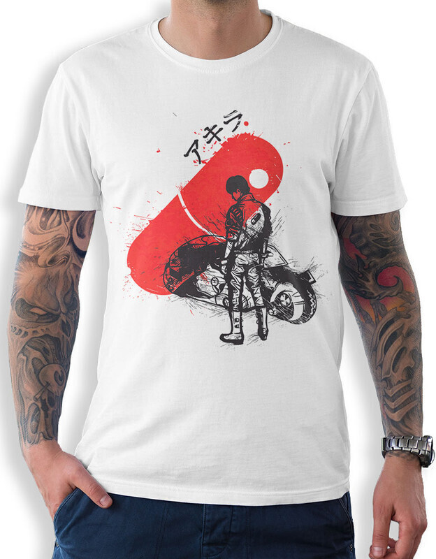 

Футболка мужская Dream Shirts аниме Акира 50009142 белая 3XL, аниме Акира 50009142