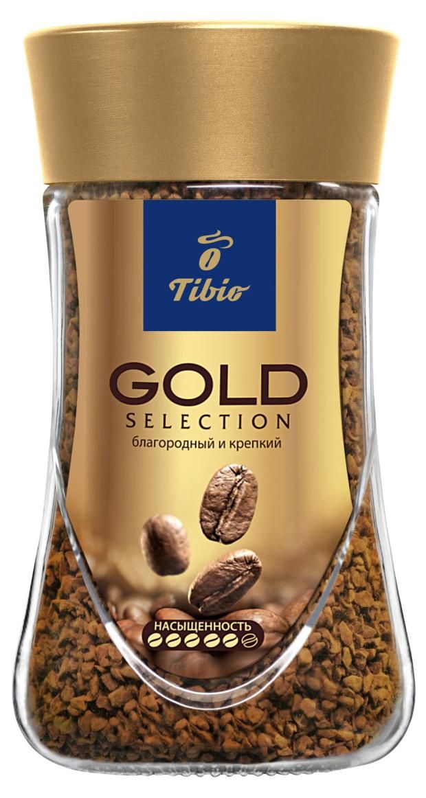 Кофе Tibio Gold Selection растворимый 95 г