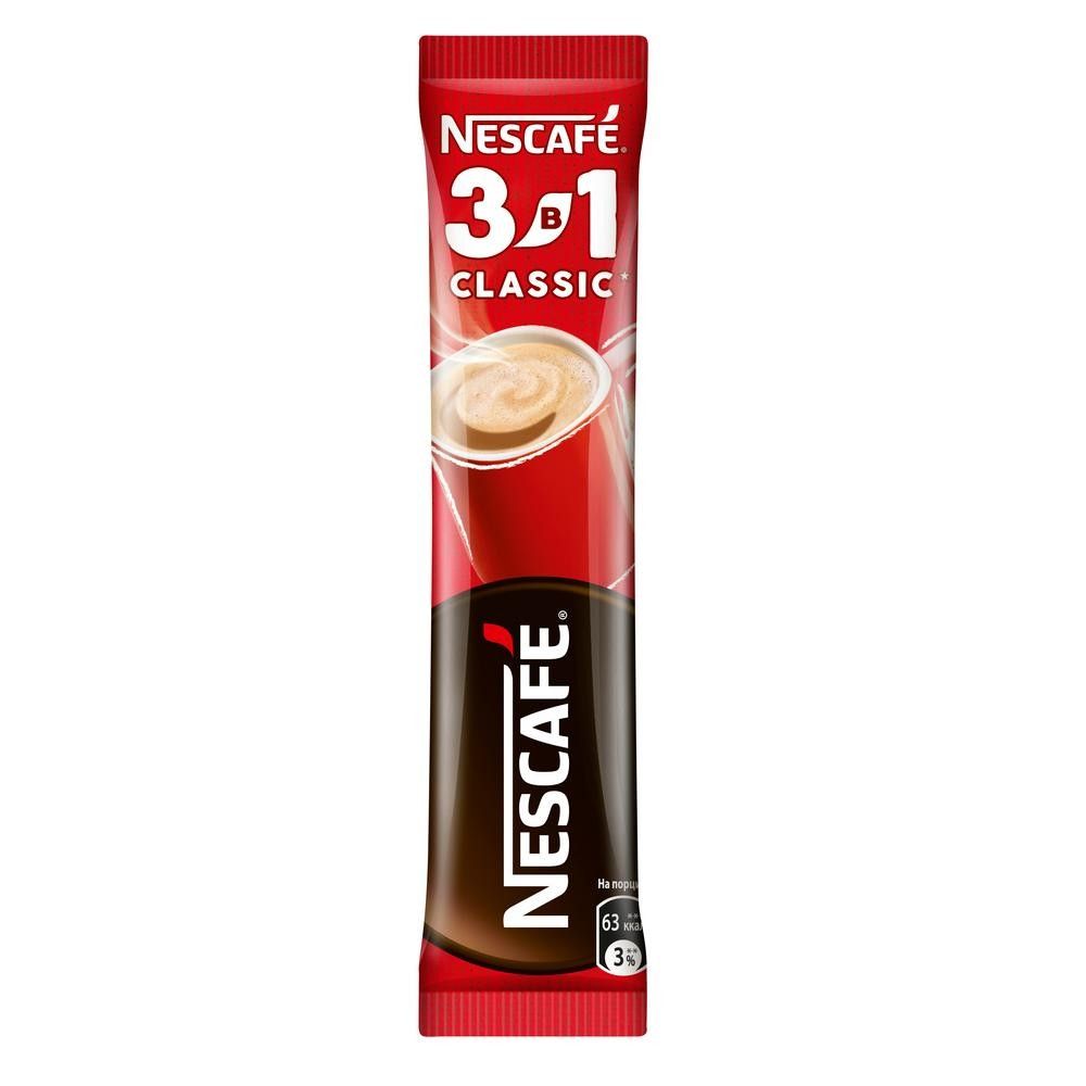 

Кофе Nescafe 3 в 1 растворимый 14,5 г