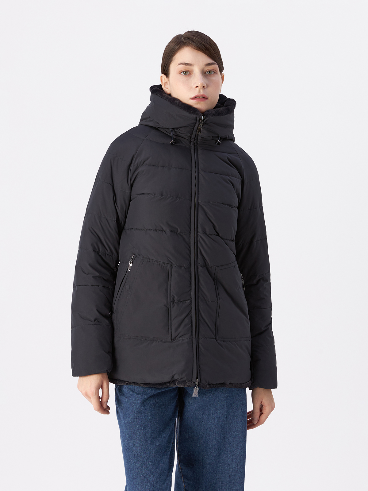 Куртка женская NortFolk 433SM5923 синяя 54 RU